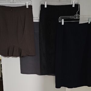 Sz 4 Bundle: Professional Skirt ( Career) 4 Skirts